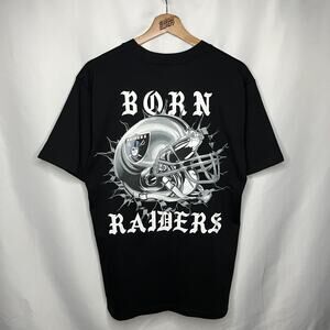 Born x Raised BXR NFL Las Vegas Oakland Los Angeles Raiders Tee M